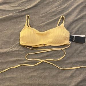 NWT yellow bikini